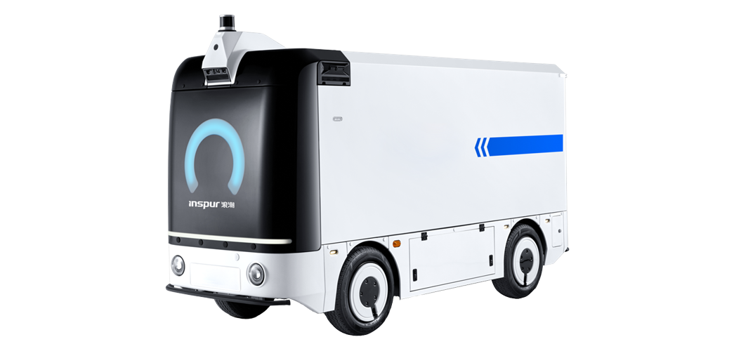 浪潮无人配送机器人iSoda X100